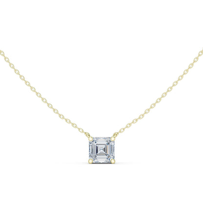 Emerald Lab Grown Diamond Pendant