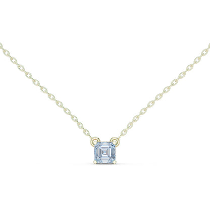 Emerald Lab Grown Diamond Pendant