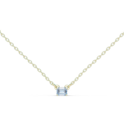 Emerald Lab Grown Diamond Pendant