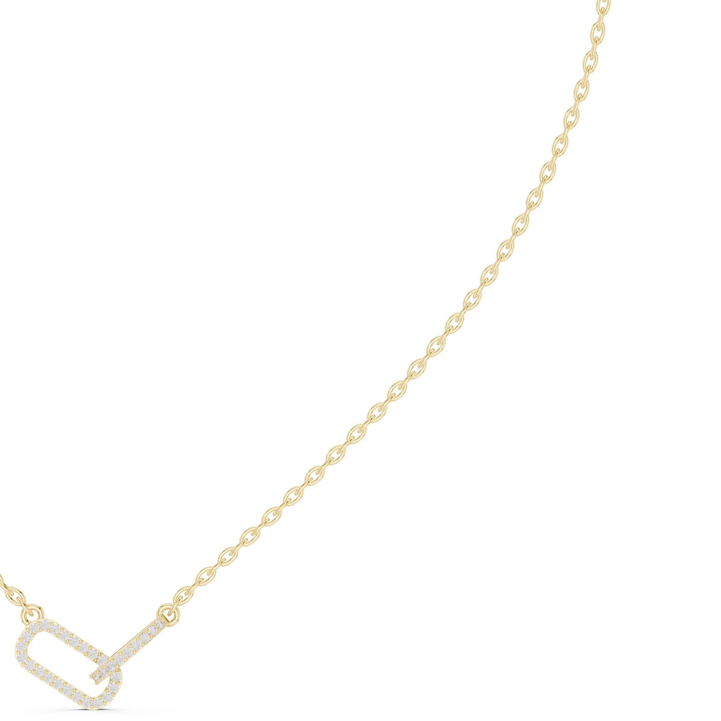 Emerald Lab Grown Diamond Pendant