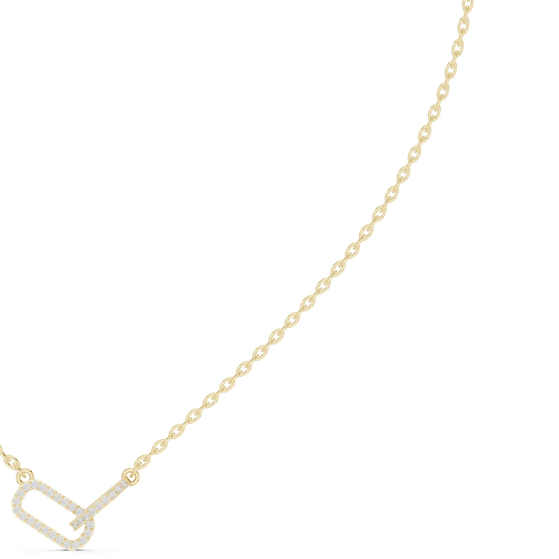 Emerald Lab Grown Diamond Pendant