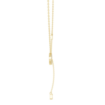 Emerald Lab Grown Diamond Pendant