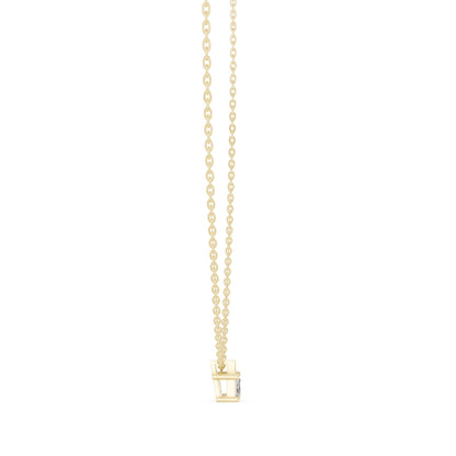 Emerald Lab Grown Diamond Pendant