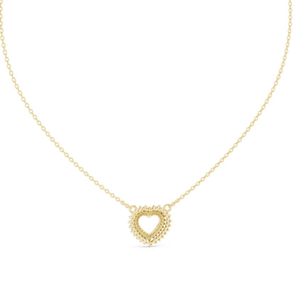 Heart Lab Grown Diamond Halo Pendant