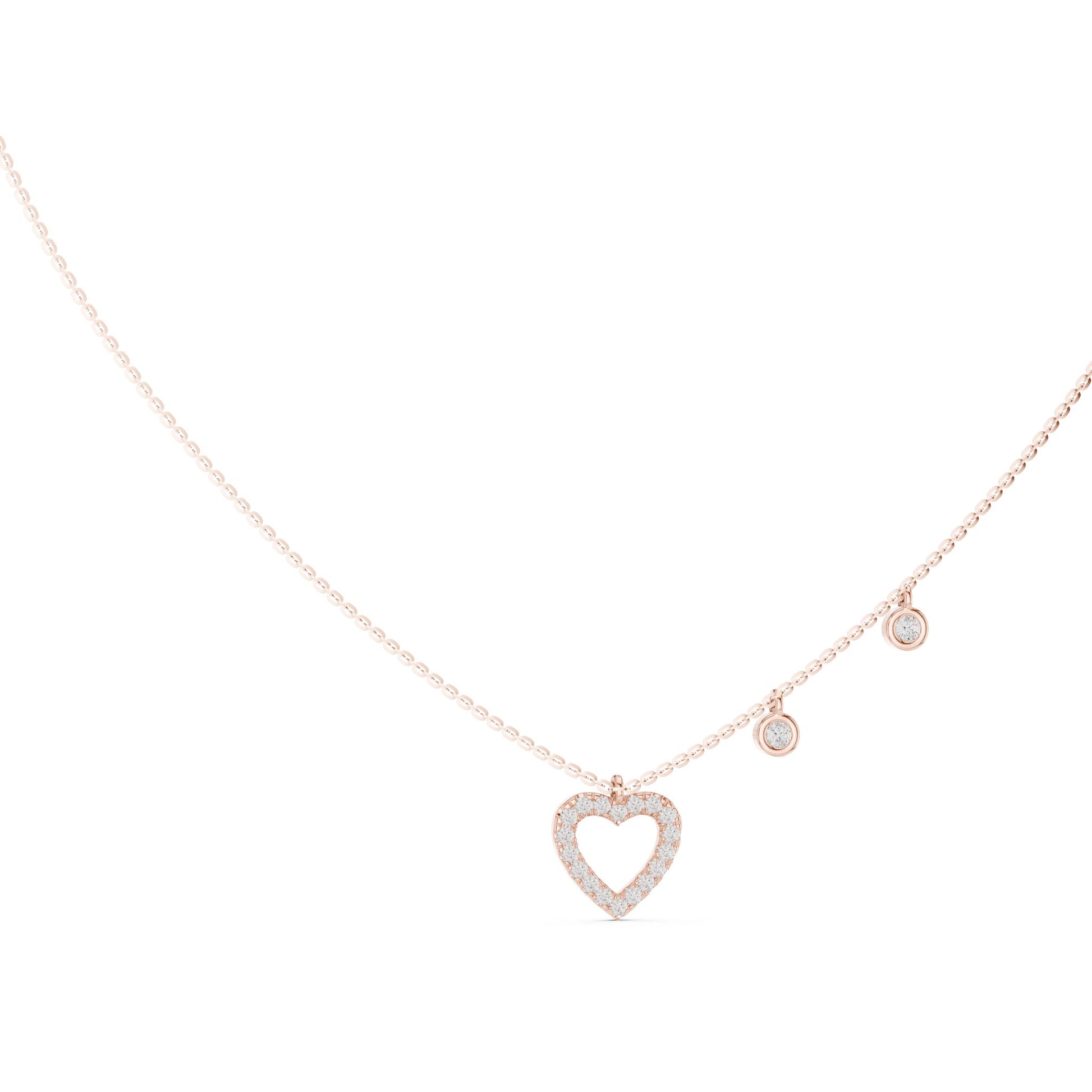 Heart Lab Grown Diamond Pendant