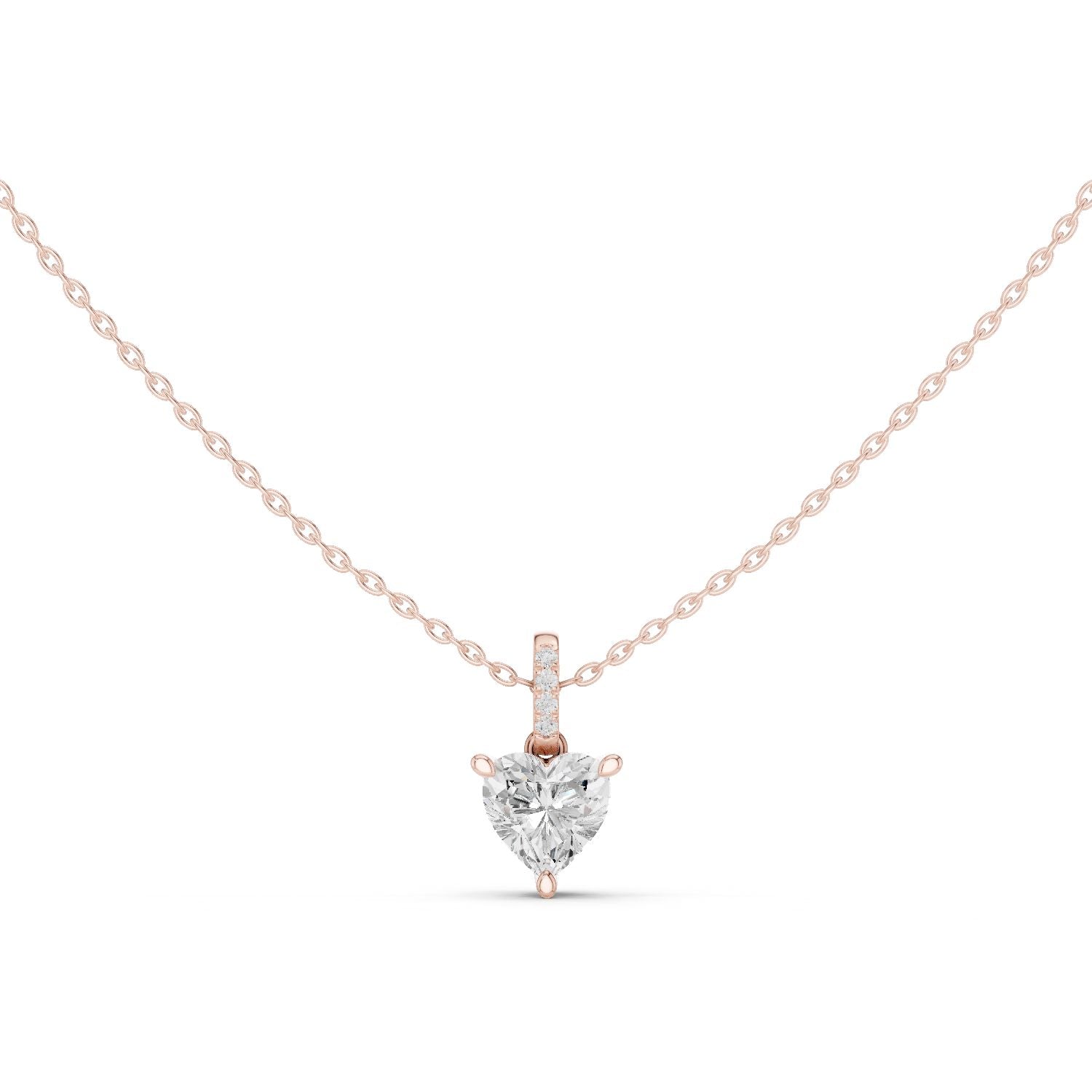 Heart Lab Grown Diamond Pendant