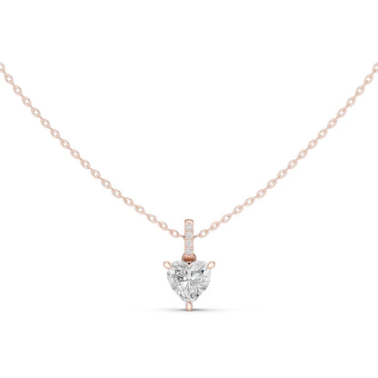 Heart Lab Grown Diamond Pendant