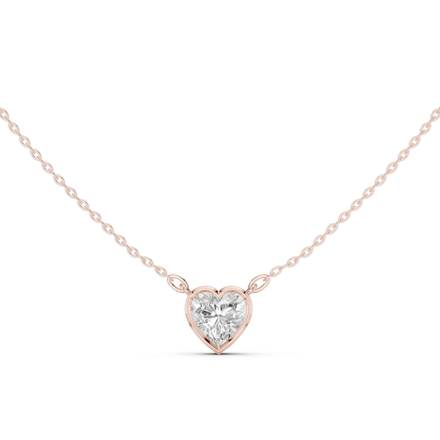 Heart Lab Grown Diamond Pendant