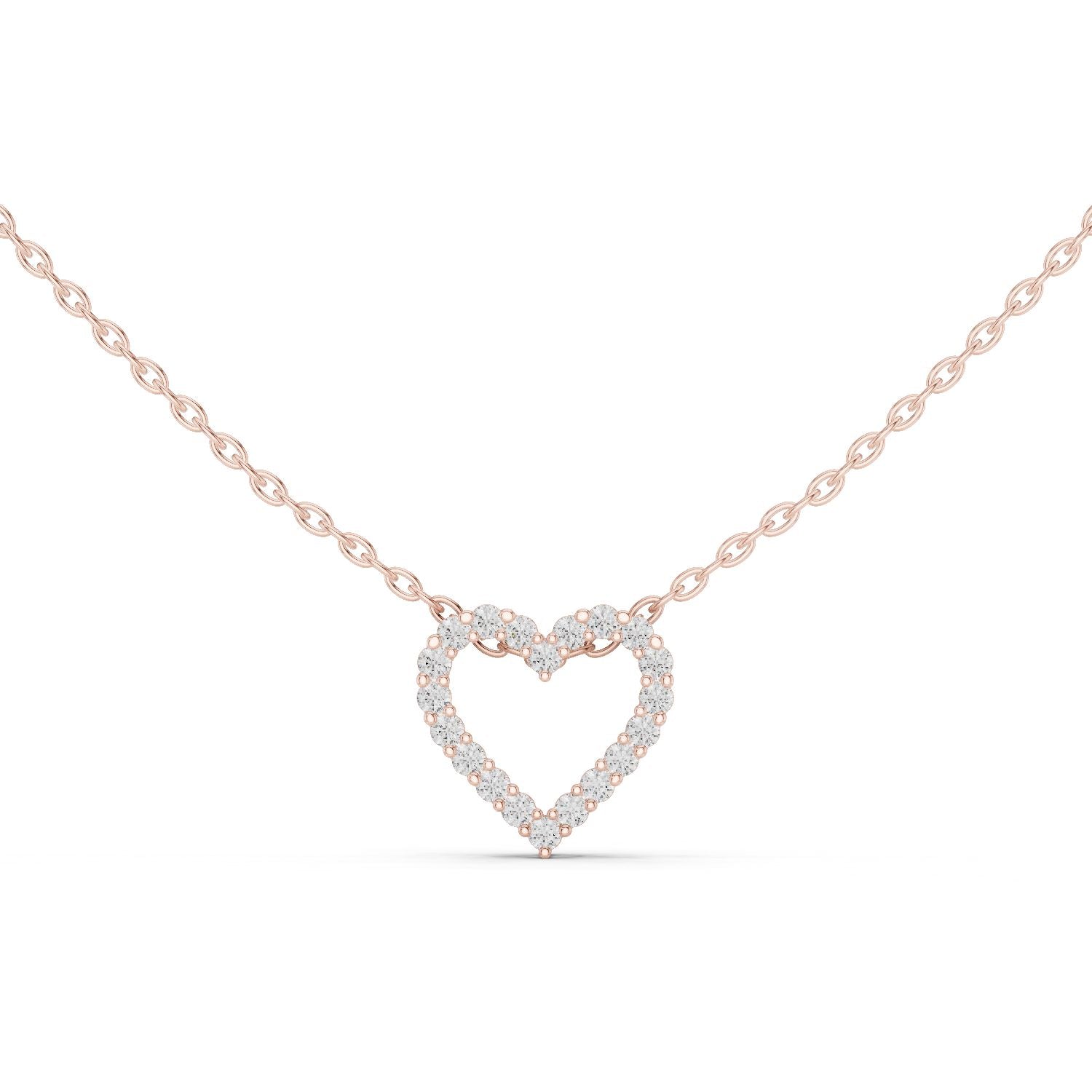 Heart Lab Grown Diamond Pendant