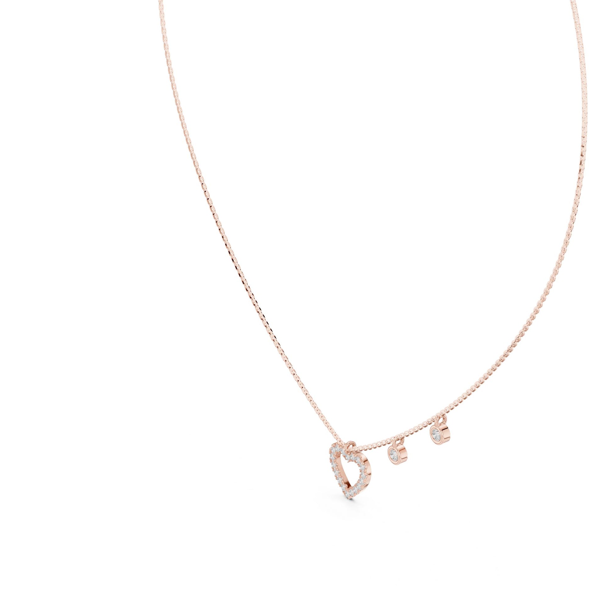 Heart Lab Grown Diamond Pendant