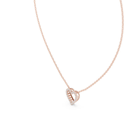 Heart Lab Grown Diamond Pendant