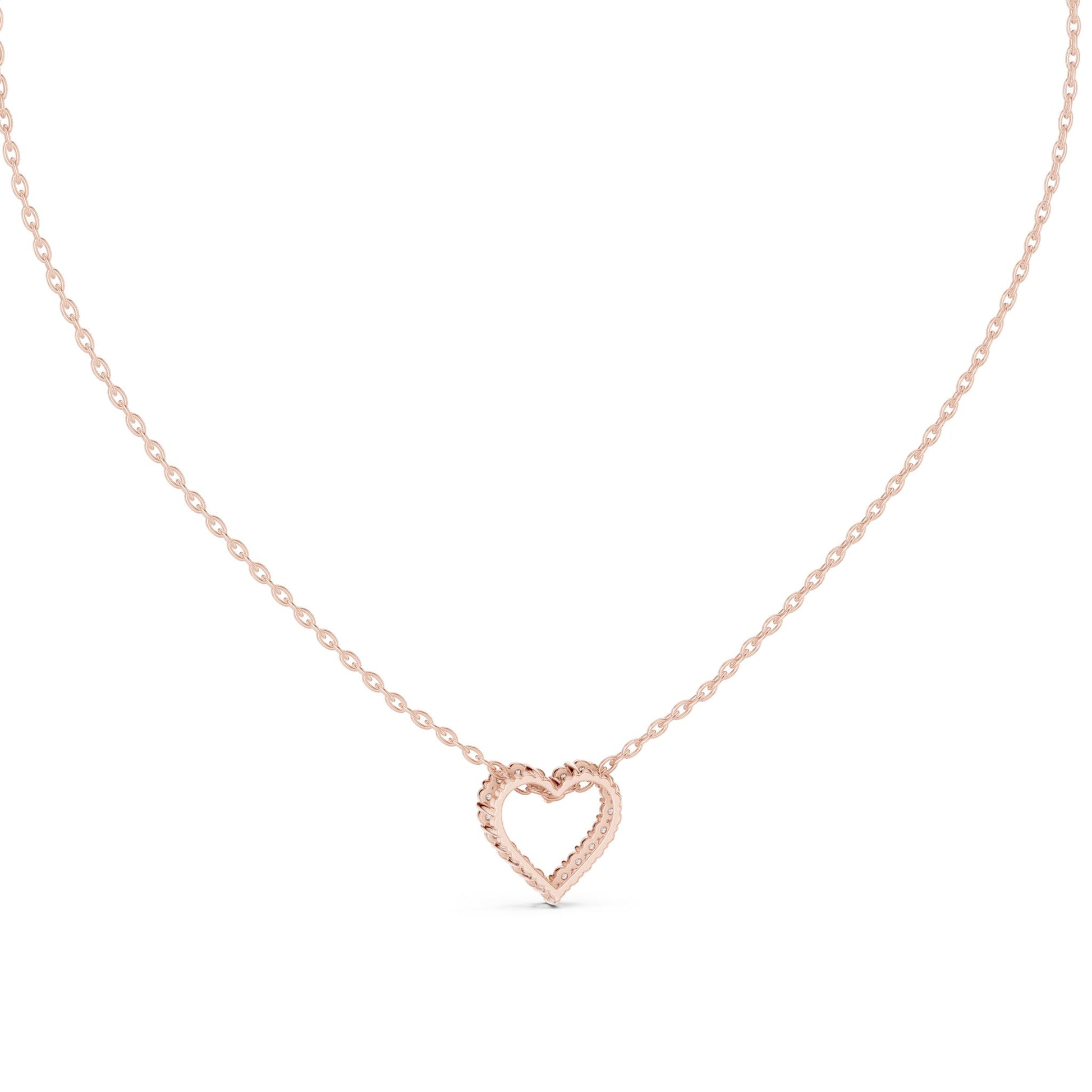 Heart Lab Grown Diamond Pendant