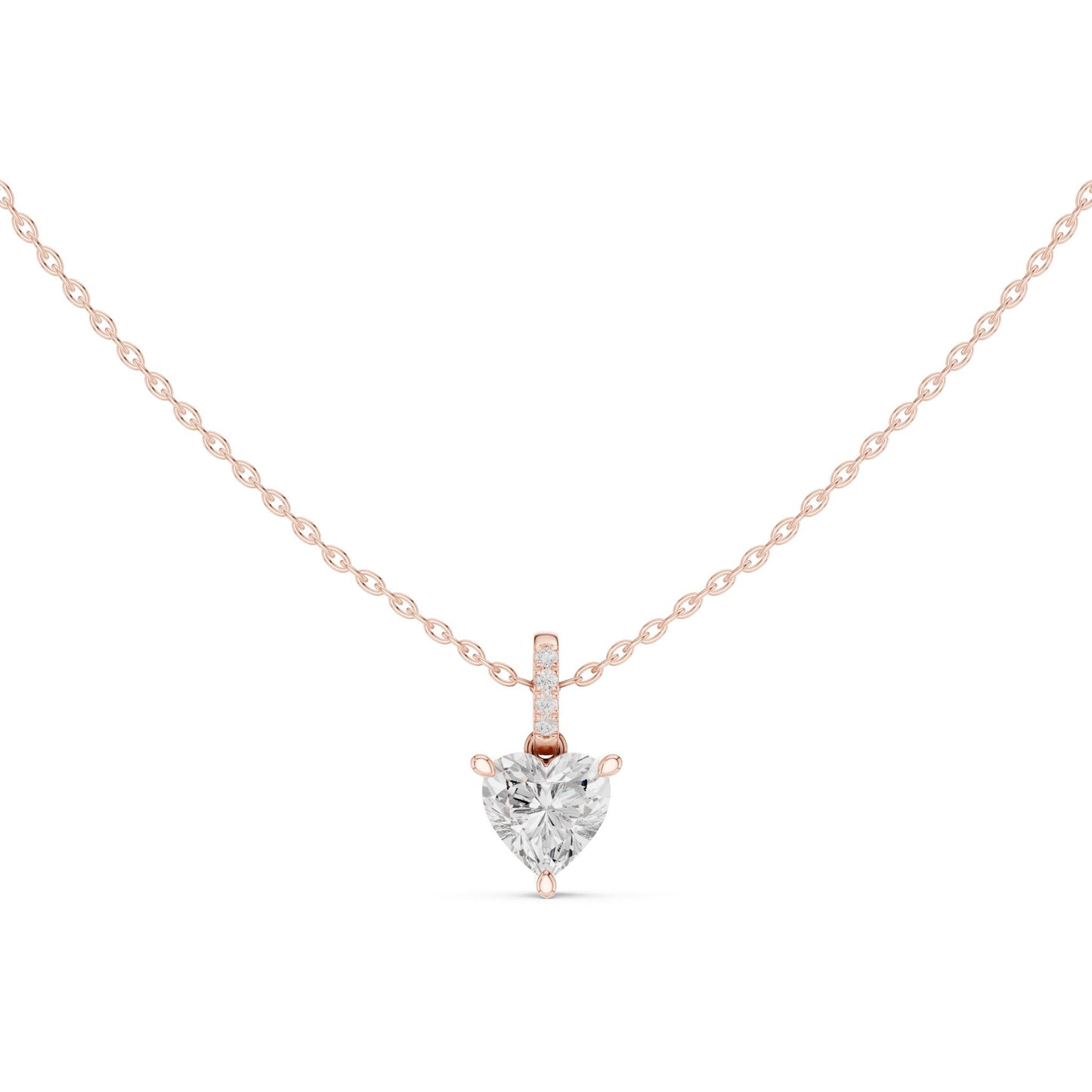 Heart Lab Grown Diamond Pendant