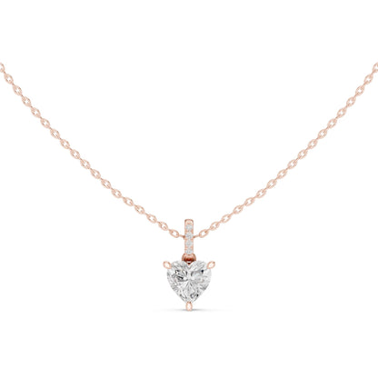Heart Lab Grown Diamond Pendant