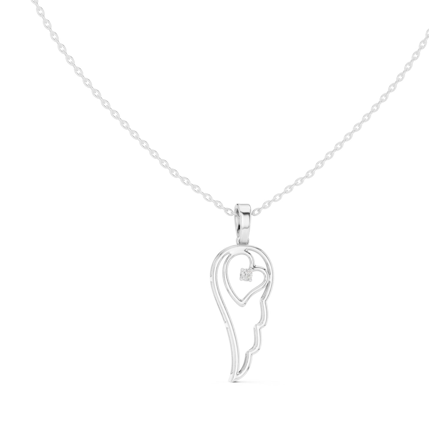 Heart Lab Grown Diamond Pendant