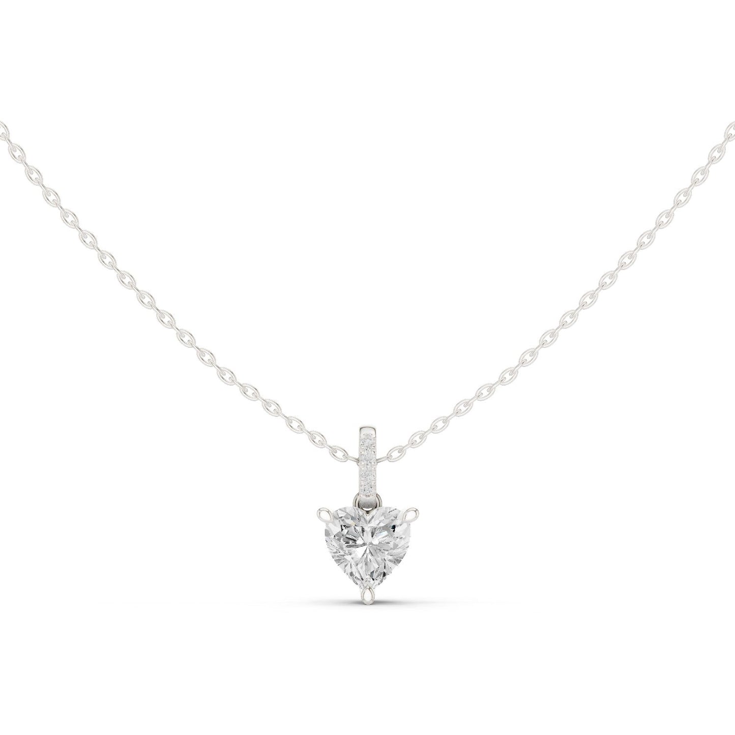 Heart Lab Grown Diamond Pendant
