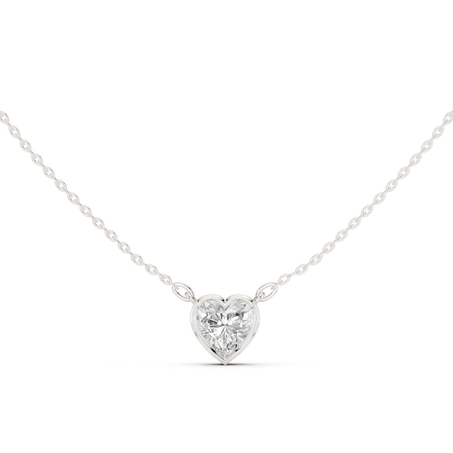 Heart Lab Grown Diamond Pendant