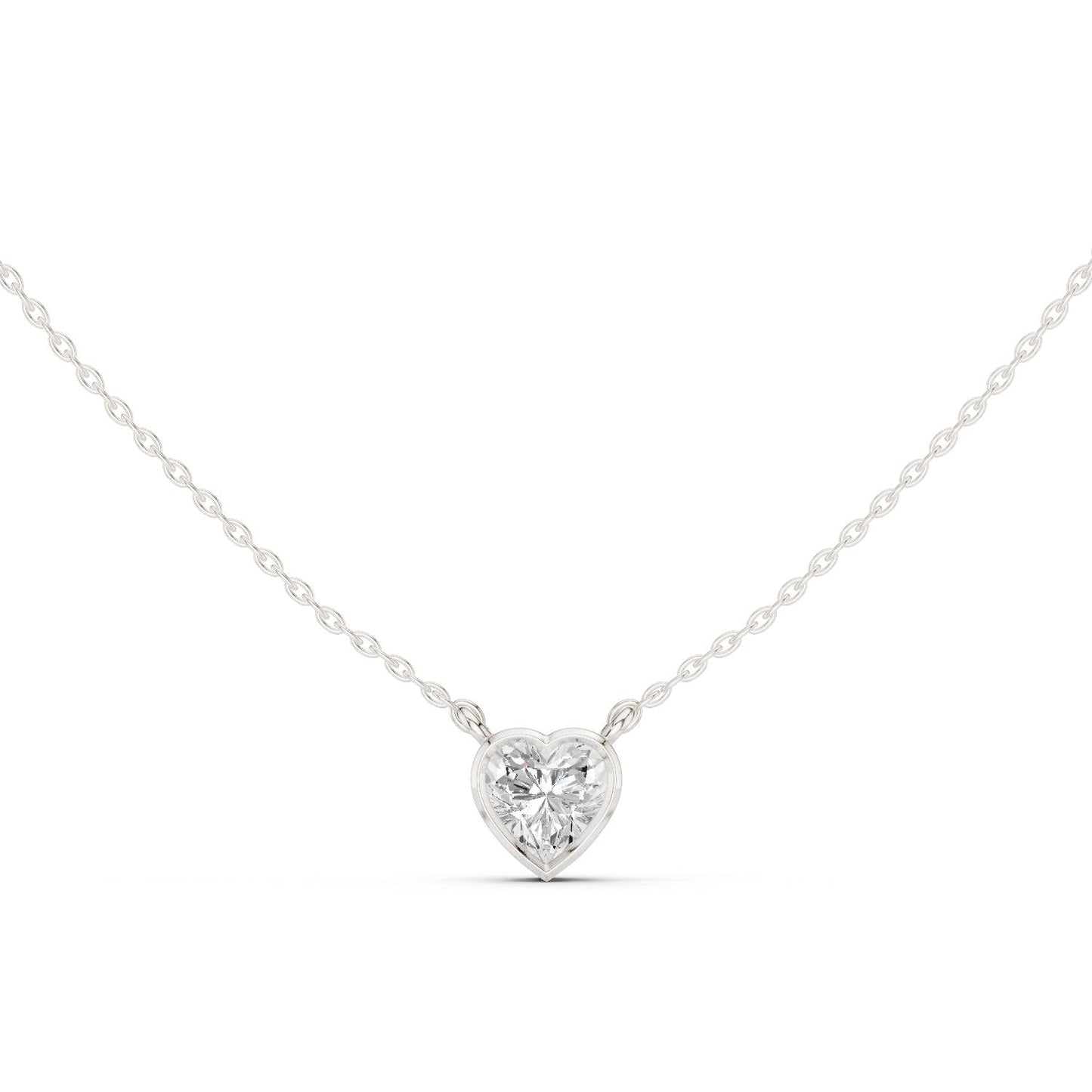 Heart Lab Grown Diamond Pendant