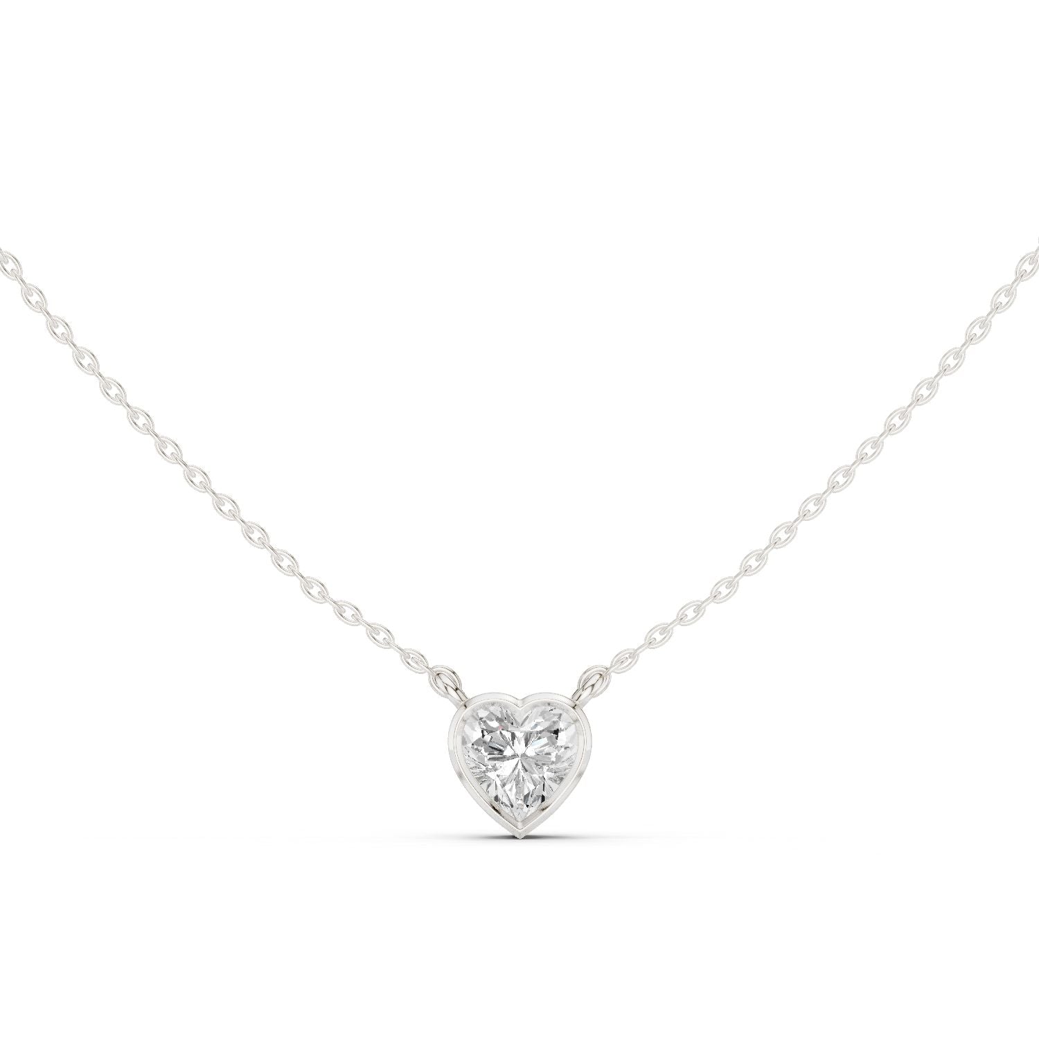 Heart Lab Grown Diamond Pendant