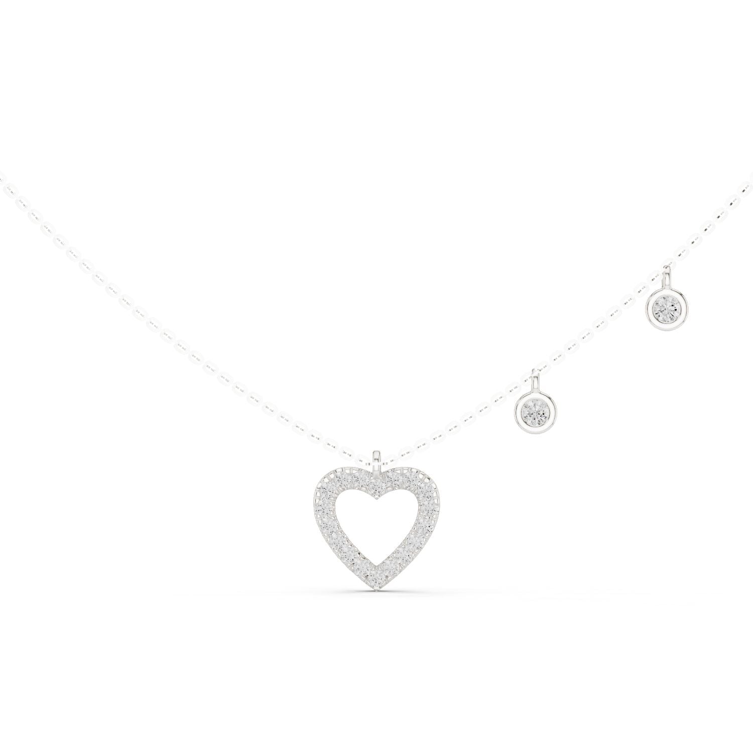 Heart Lab Grown Diamond Pendant