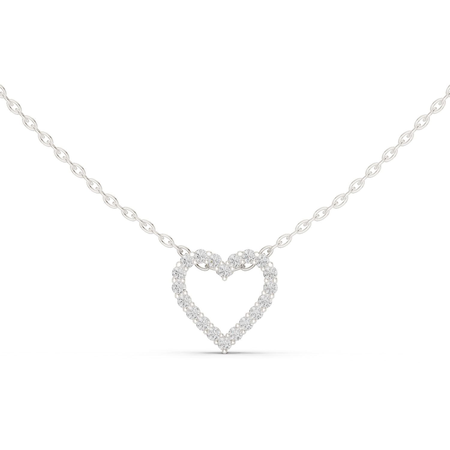 Heart Lab Grown Diamond Pendant