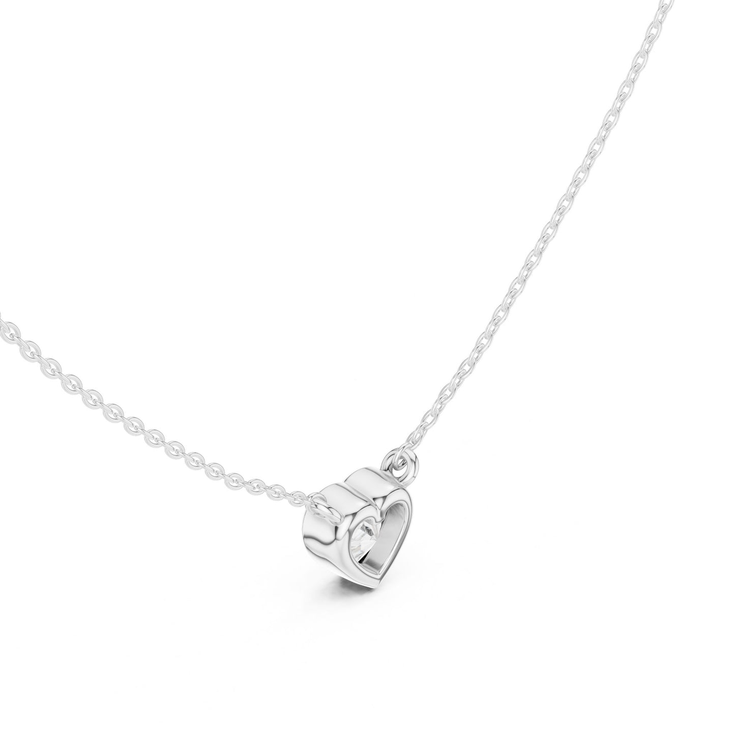 Heart Lab Grown Diamond Pendant