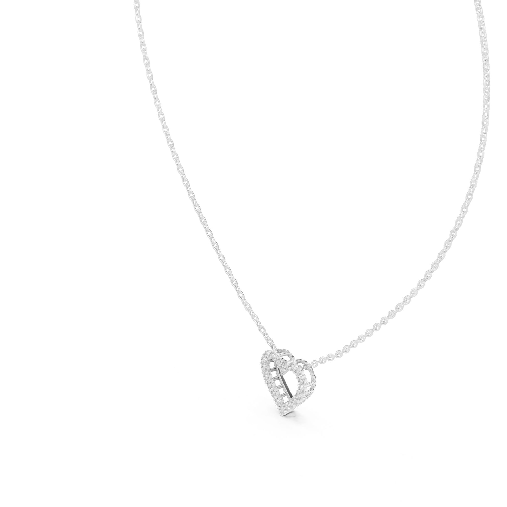 Heart Lab Grown Diamond Pendant