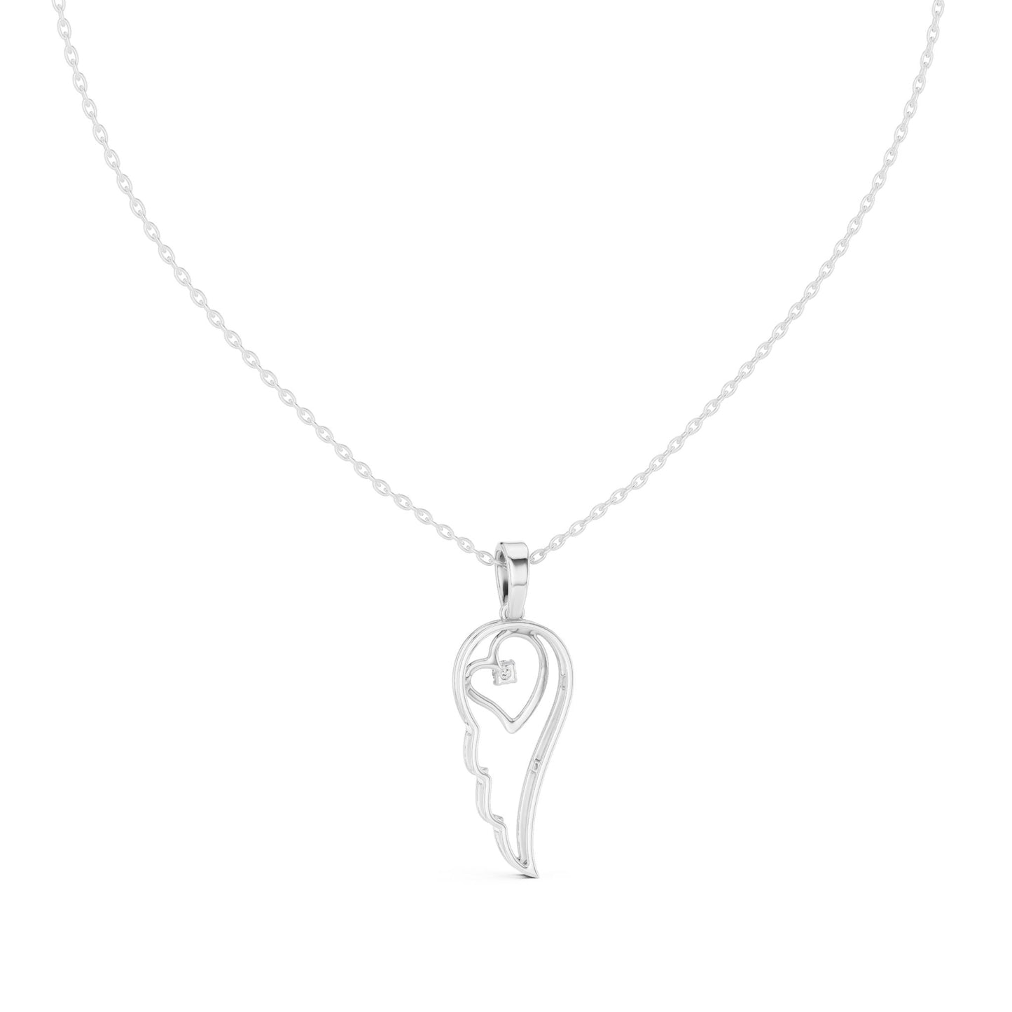 Heart Lab Grown Diamond Pendant