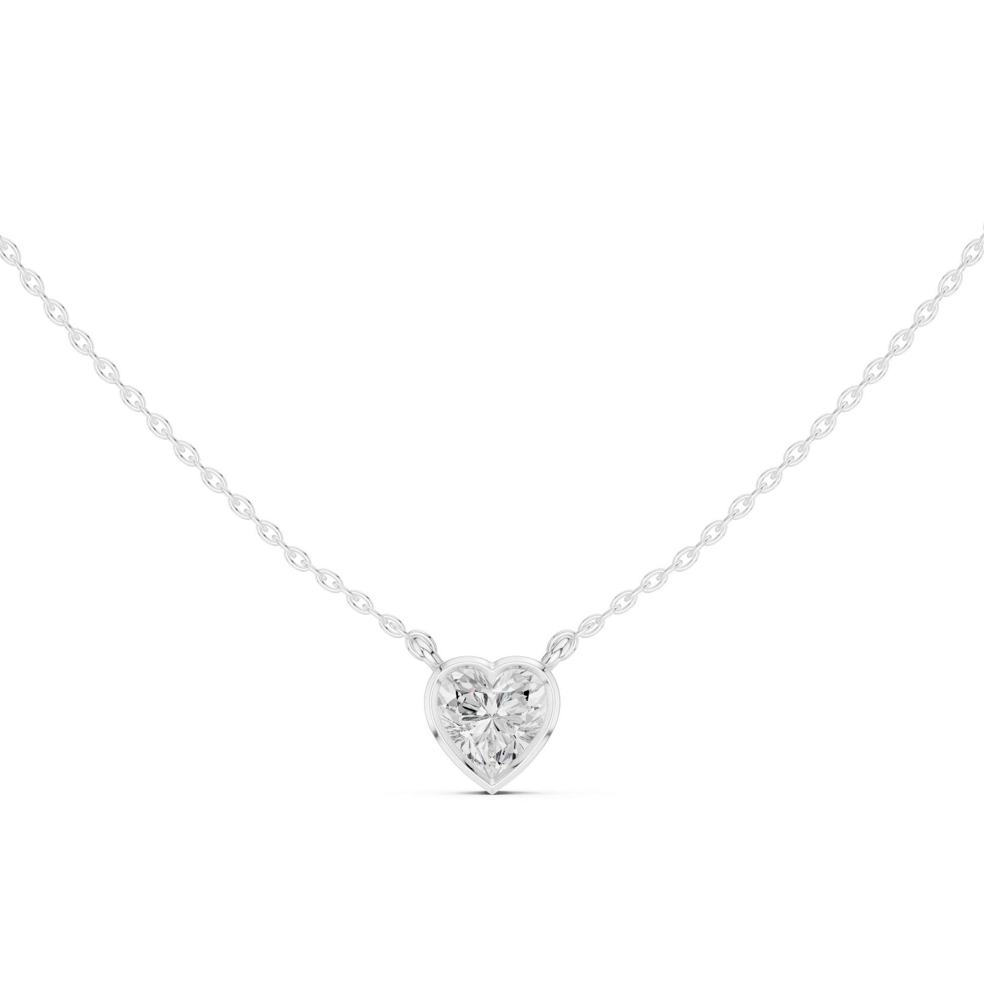 Heart Lab Grown Diamond Pendant