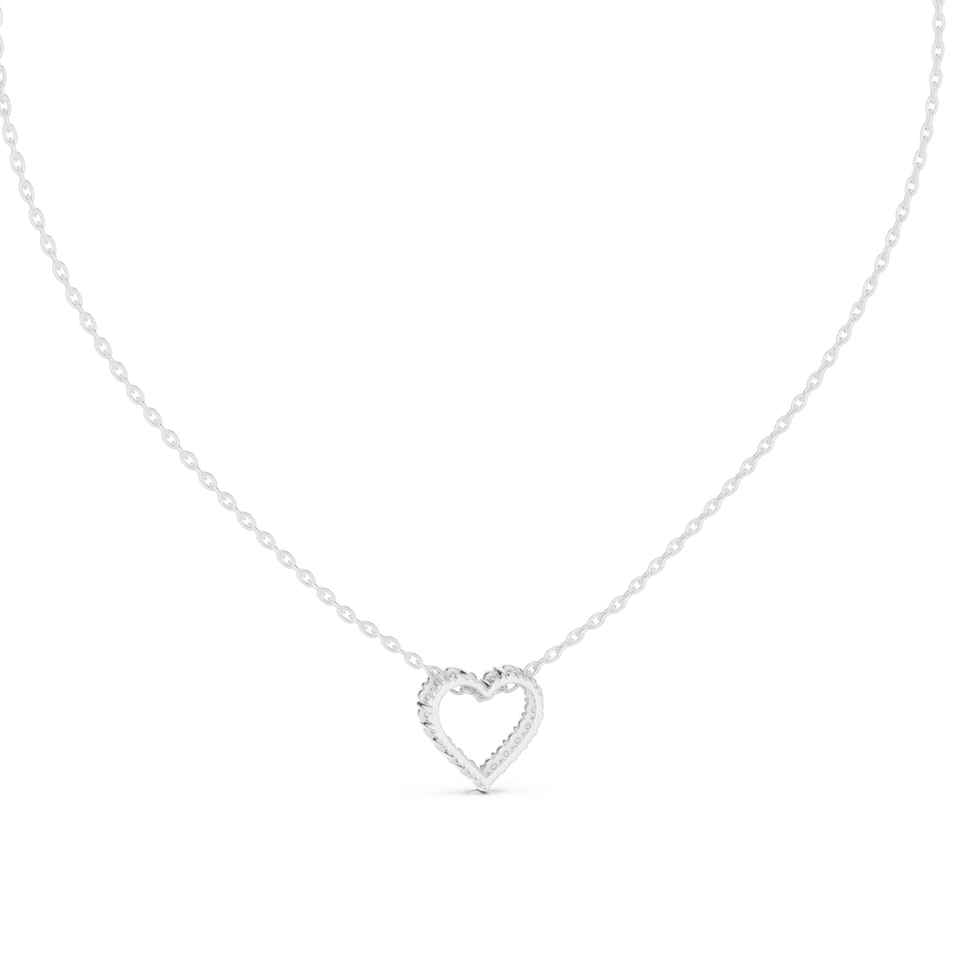Heart Lab Grown Diamond Pendant