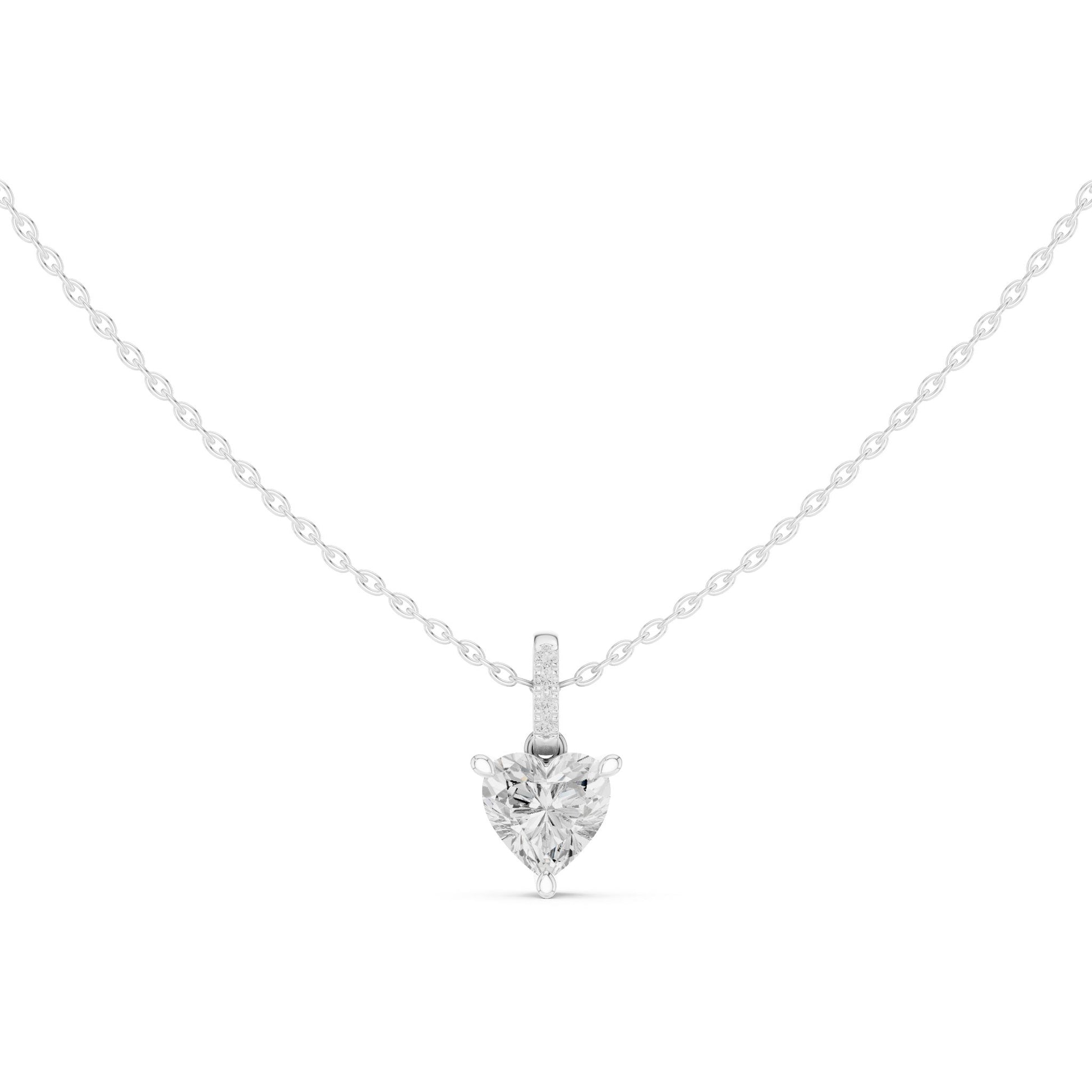 Heart Lab Grown Diamond Pendant