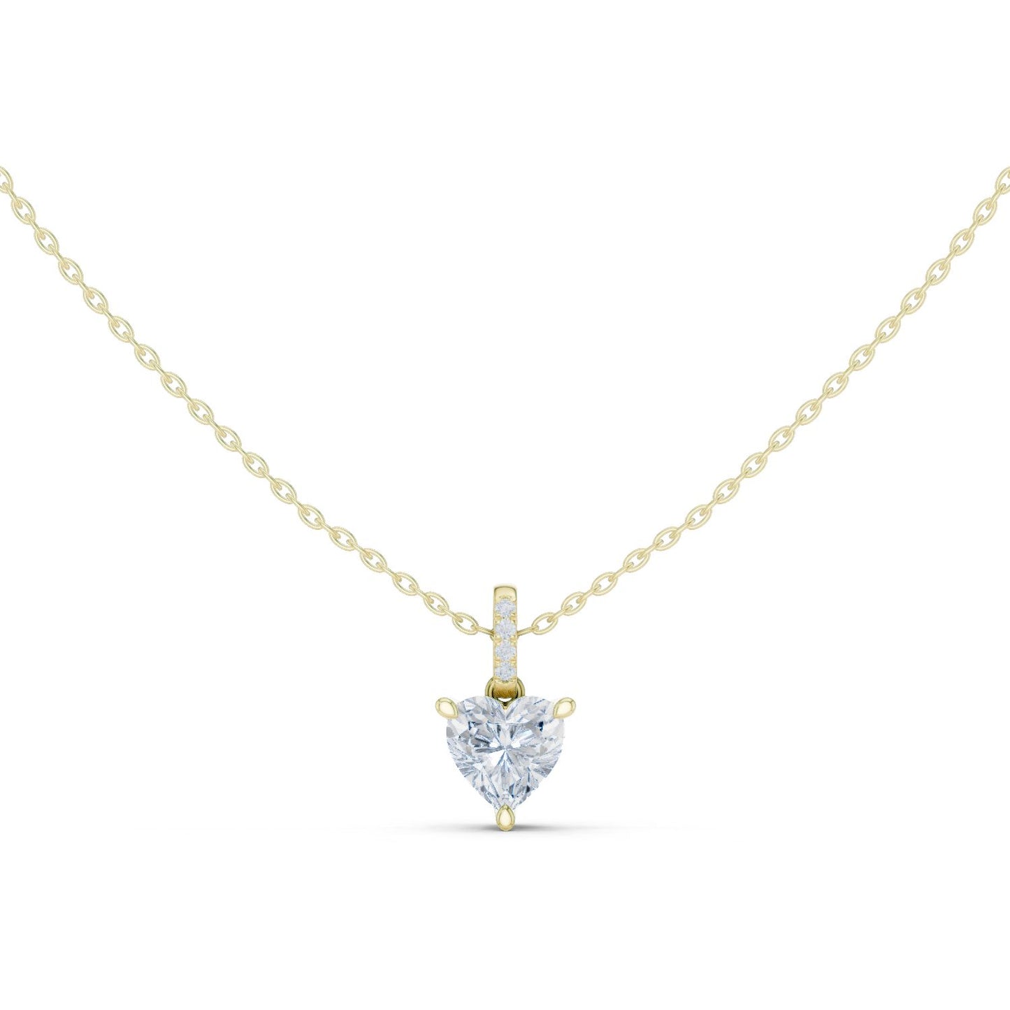 Heart Lab Grown Diamond Pendant