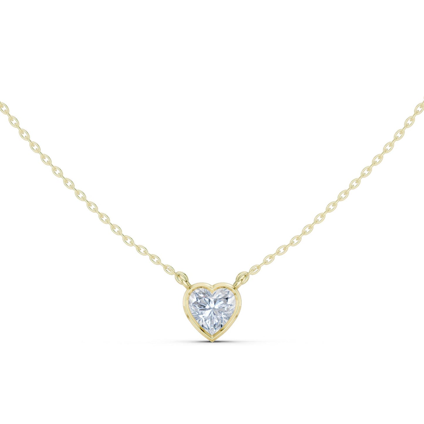 Heart Lab Grown Diamond Pendant