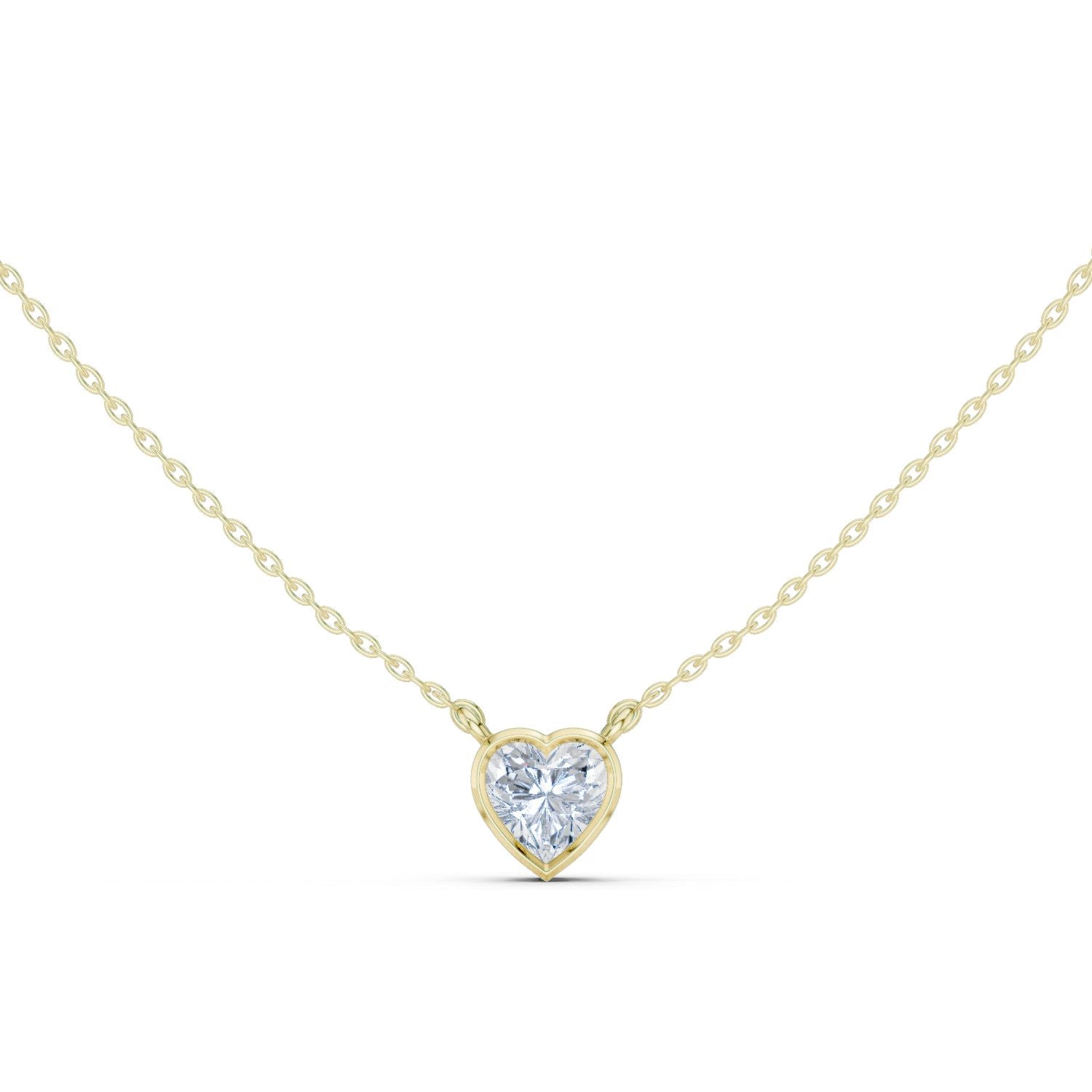 Heart Lab Grown Diamond Pendant
