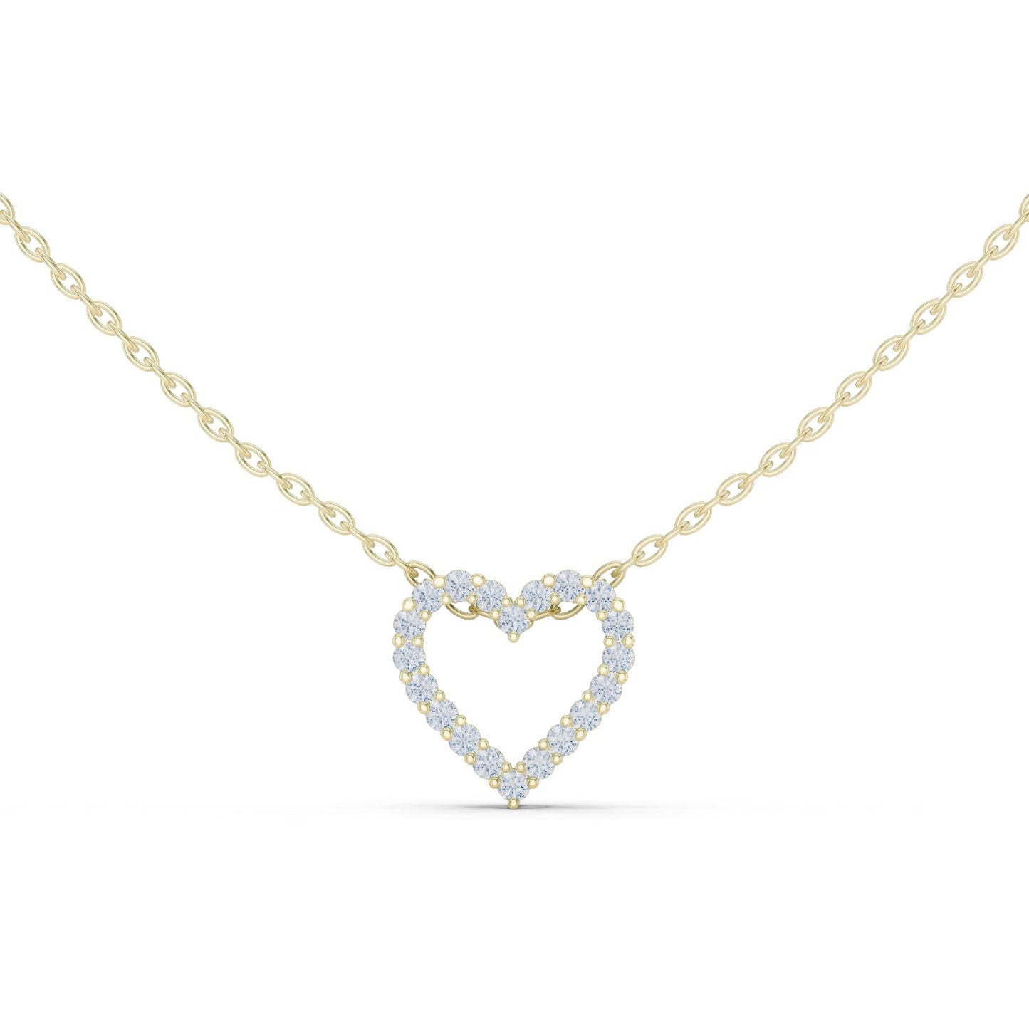 Heart Lab Grown Diamond Pendant