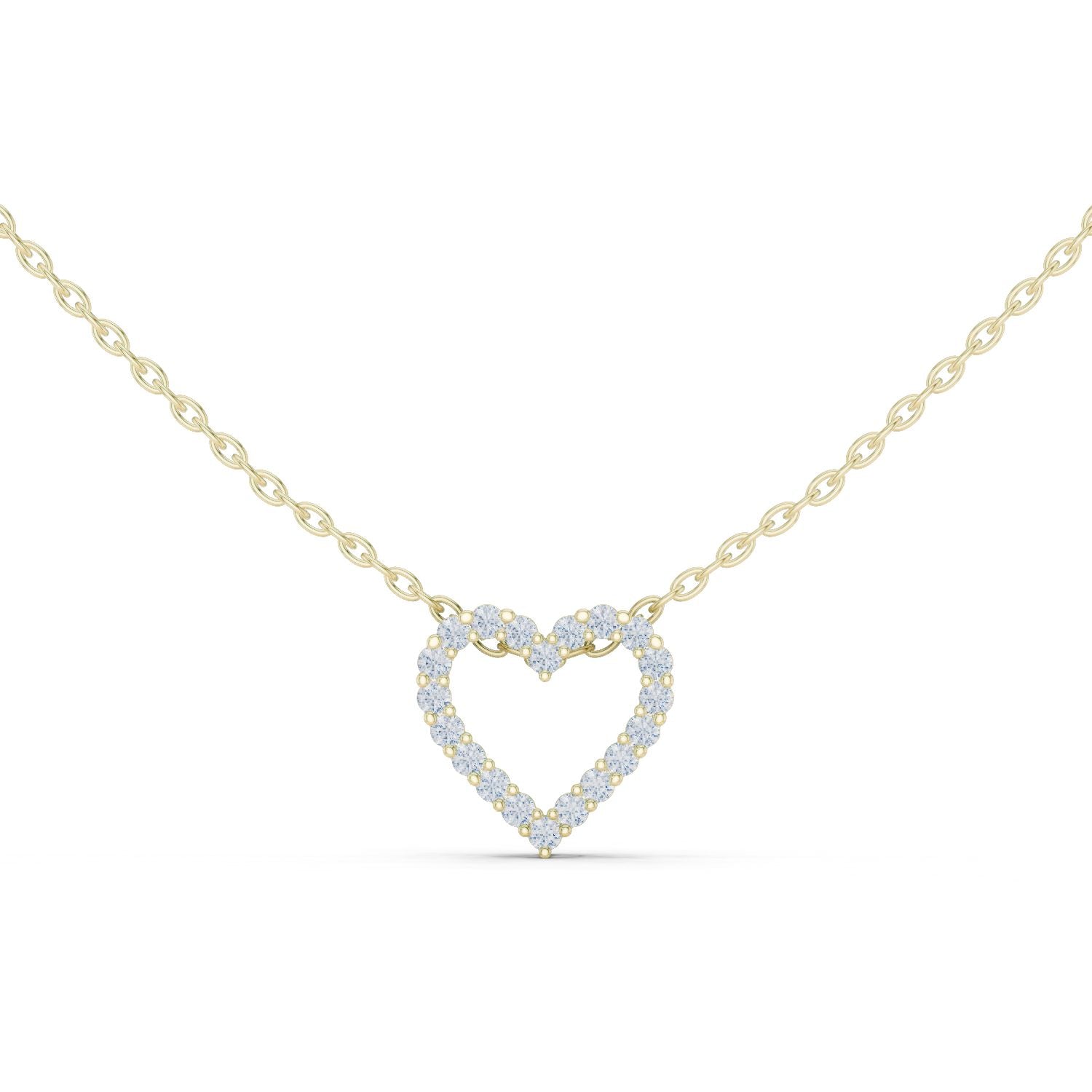Heart Lab Grown Diamond Pendant