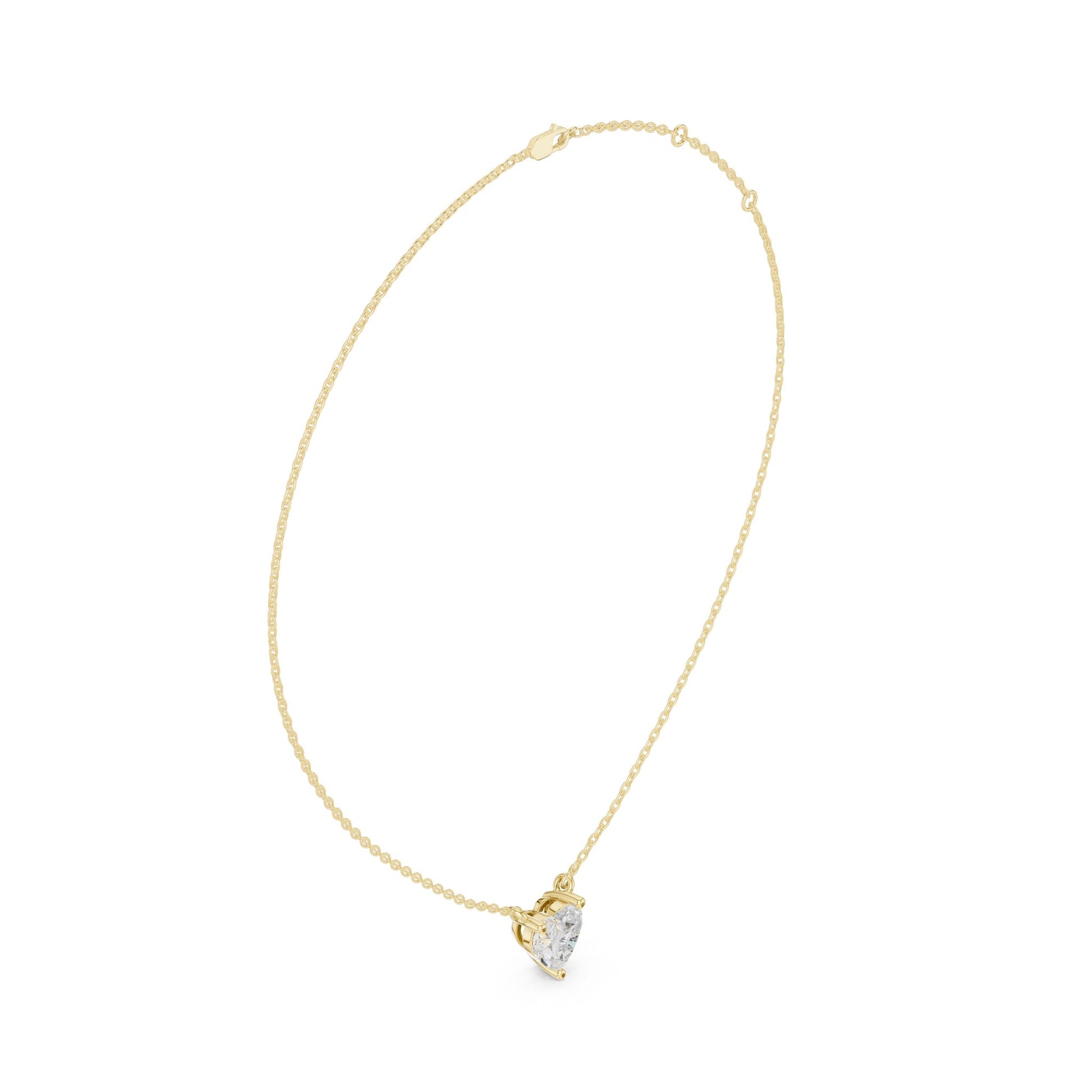 Heart Lab Grown Diamond Pendant