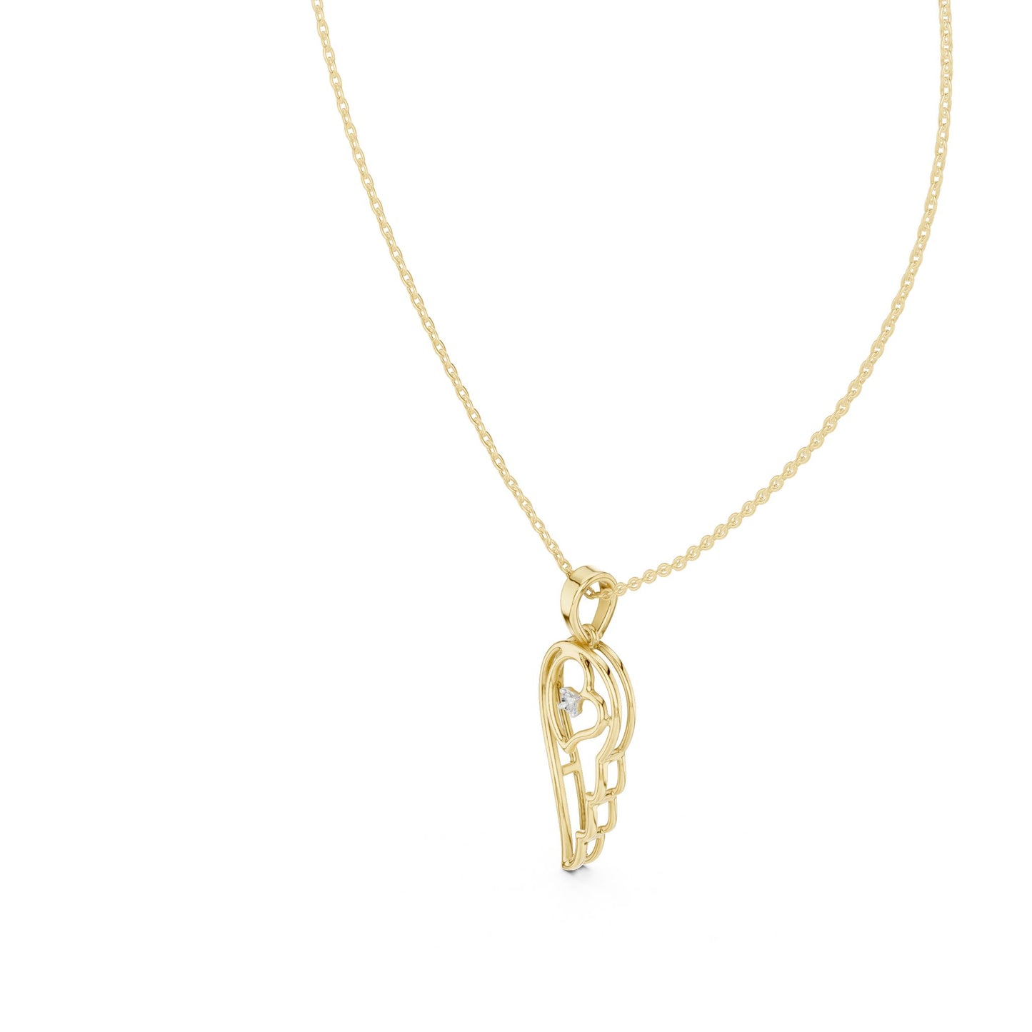 Heart Lab Grown Diamond Pendant