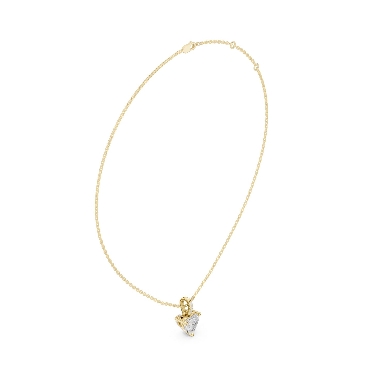 Heart Lab Grown Diamond Pendant