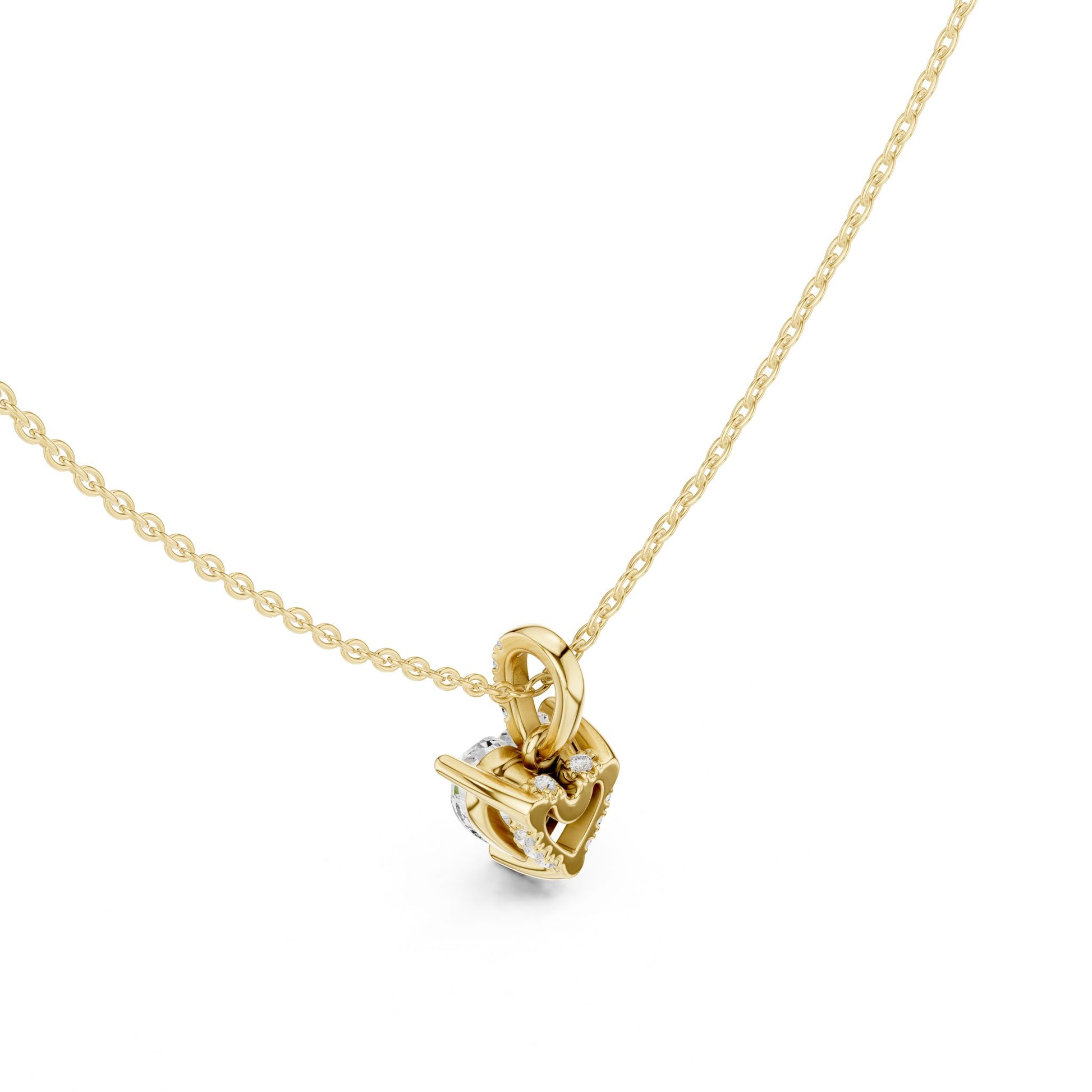 Heart Lab Grown Diamond Pendant
