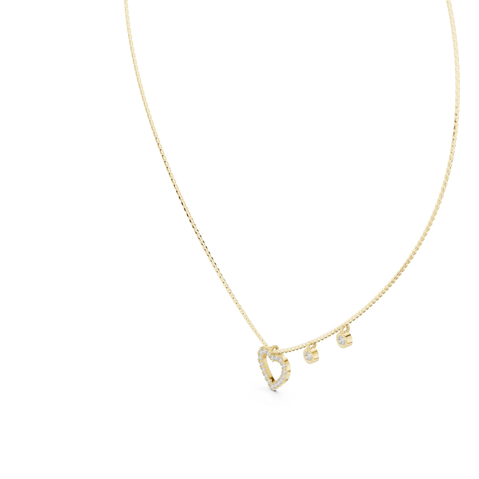 Heart Lab Grown Diamond Pendant