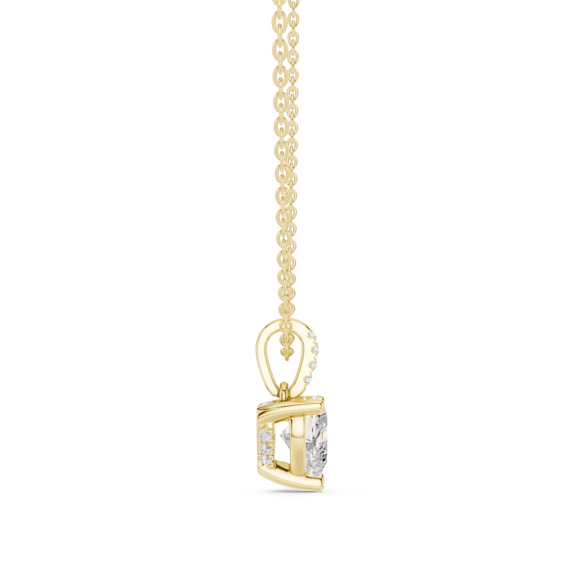 Heart Lab Grown Diamond Pendant