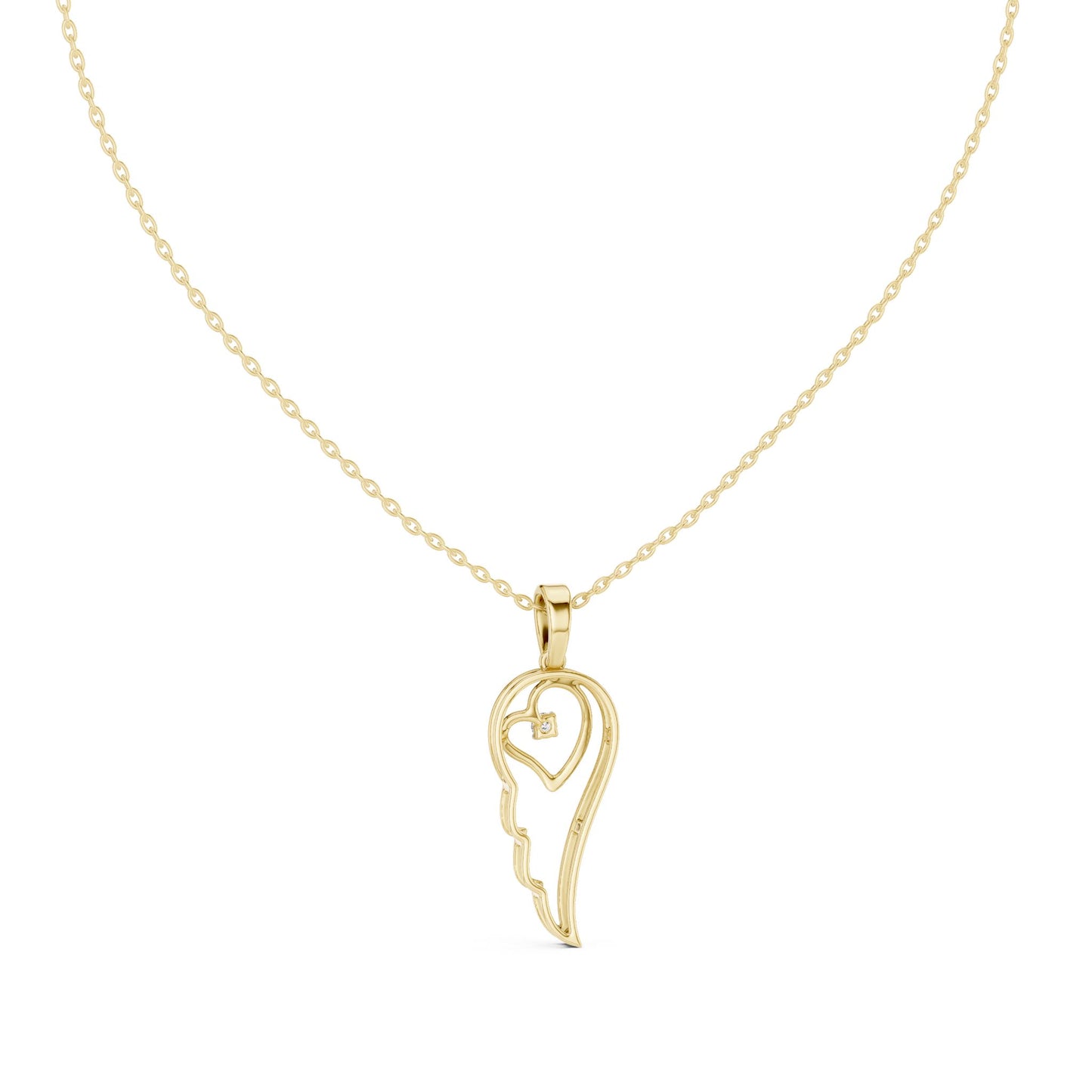 Heart Lab Grown Diamond Pendant