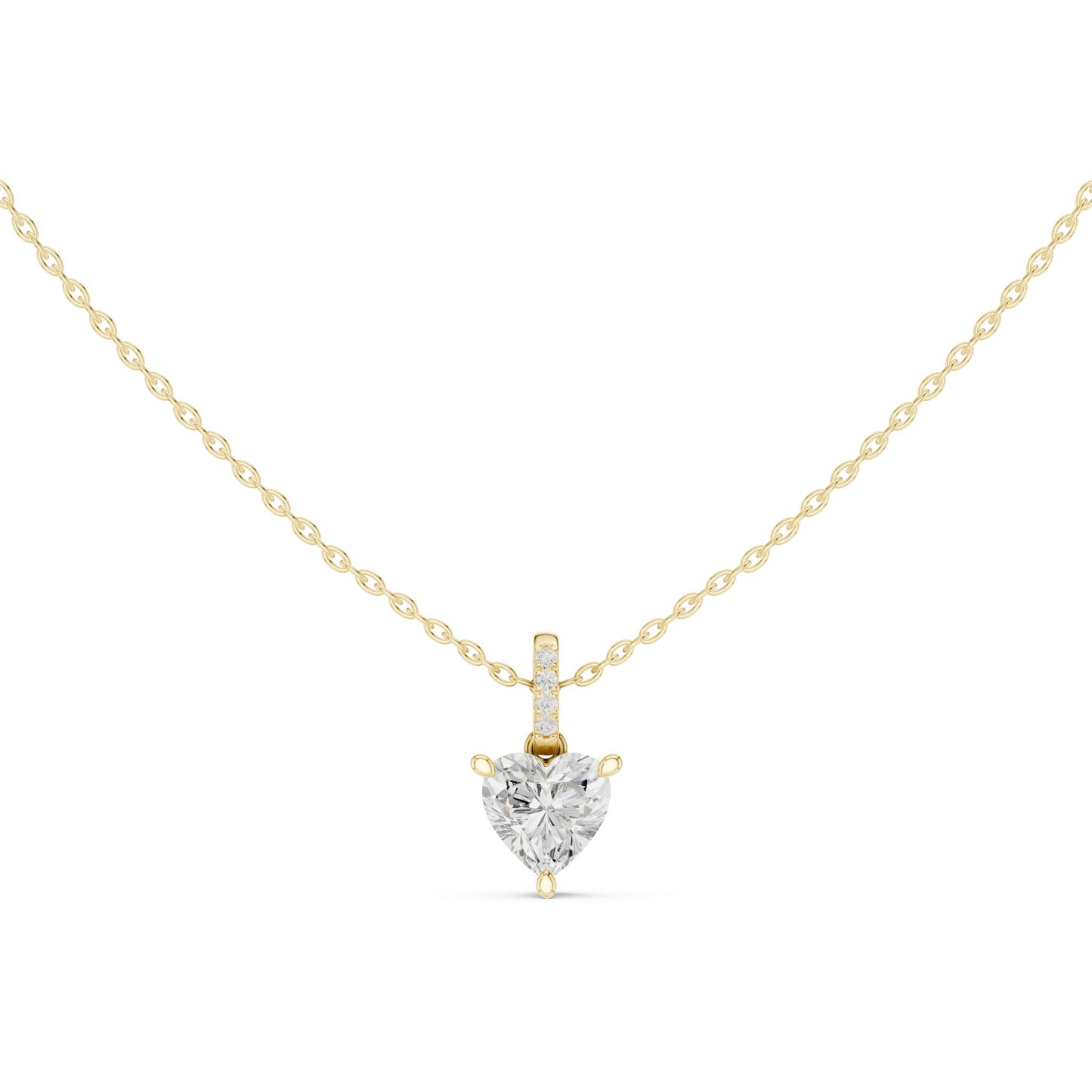 Heart Lab Grown Diamond Pendant