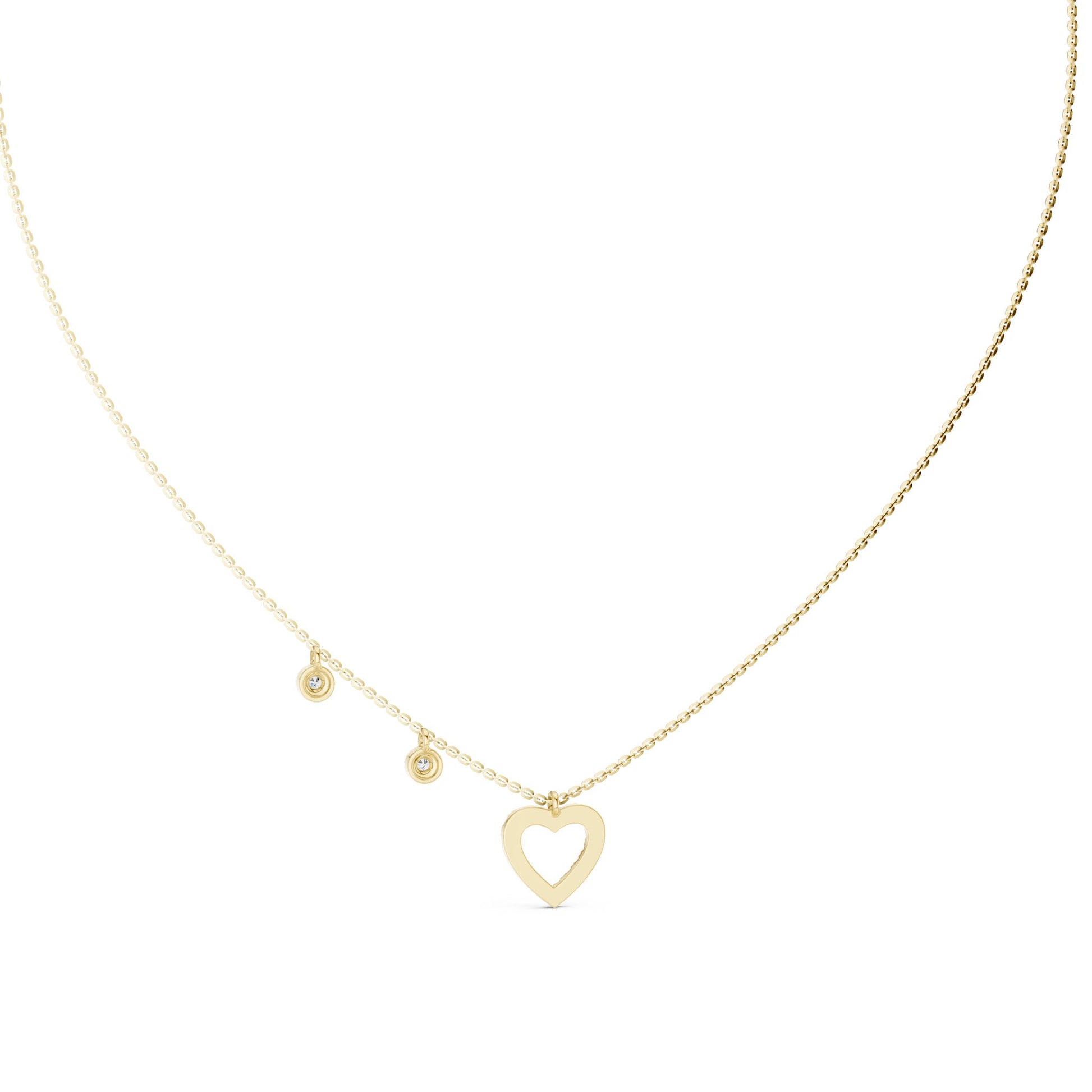 Heart Lab Grown Diamond Pendant