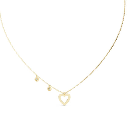 Heart Lab Grown Diamond Pendant