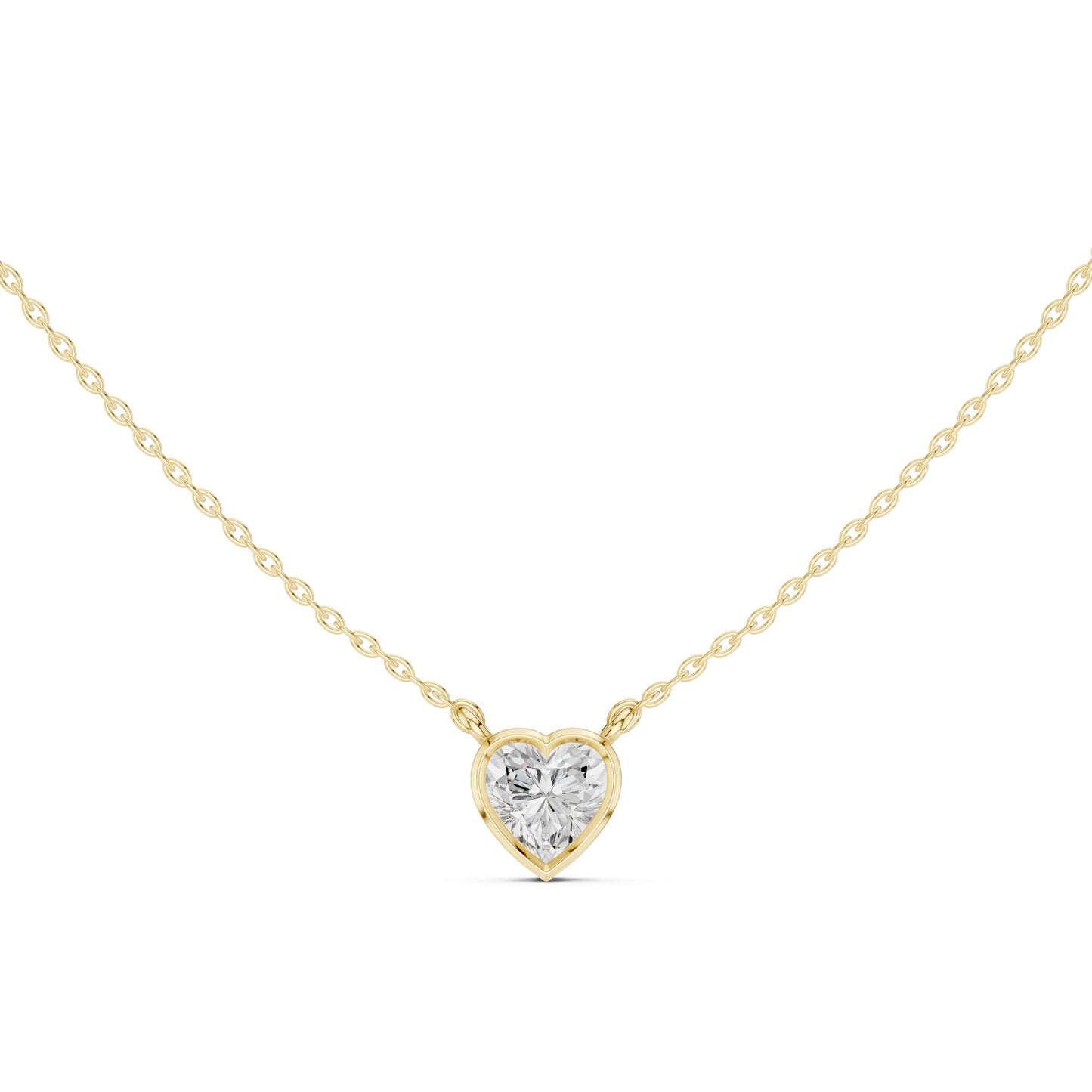 Heart Lab Grown Diamond Pendant
