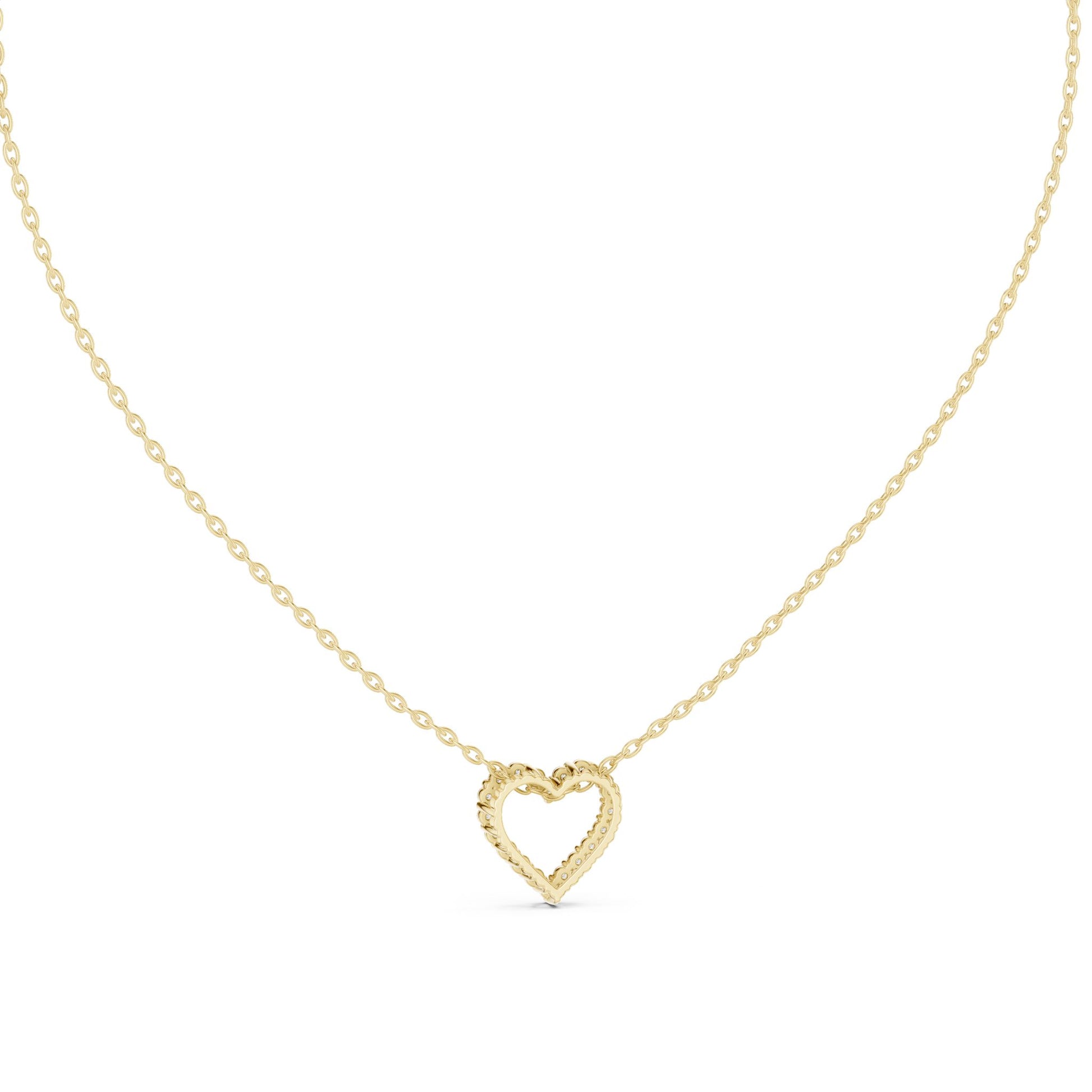 Heart Lab Grown Diamond Pendant