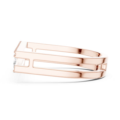 Women's Marquise Lab Grown Diamond Bypass Ring