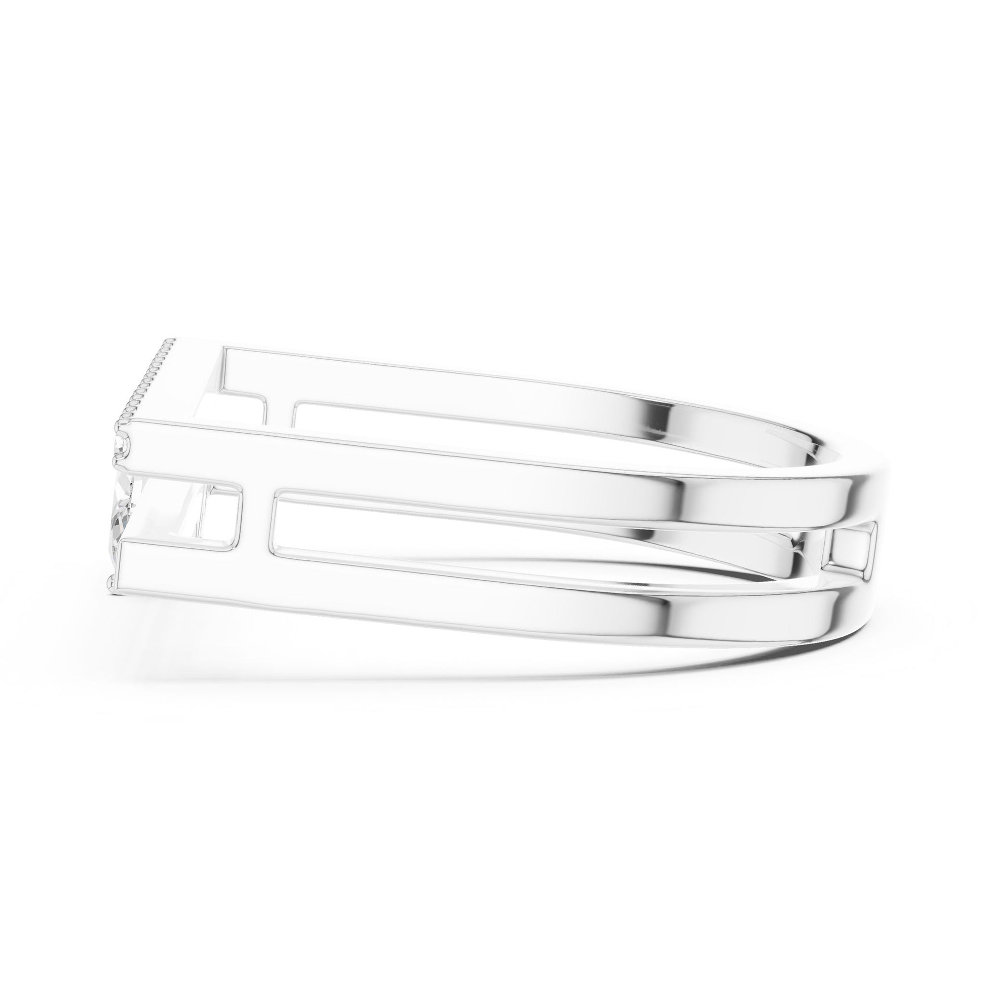 Women's Marquise Lab Grown Diamond Bypass Ring